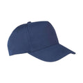 Navy - Back - Result Unisex Adult Core Recycled Baseball Cap