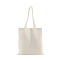 Natural - Front - Westford Mill Plain Organic Cotton Tote Bag