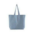 Dusty Blue - Front - Westford Mill Organic Cotton Maxi Tote Bag