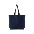 French Navy - Front - Westford Mill Organic Cotton Maxi Tote Bag