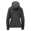 Charcoal - Back - Stormtech Womens-Ladies Medusa Fleece Full Zip Hoodie