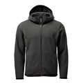 Charcoal - Front - Stormtech Mens Medusa Fleece Full Zip Hoodie