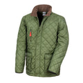 Olive - Front - Result Urban Mens Cheltenham Padded Jacket