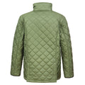 Olive - Back - Result Urban Mens Cheltenham Padded Jacket