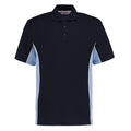 Navy-Light Blue-White - Front - GAMEGEAR Mens Track Classic Polo Shirt