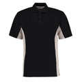 Black-Grey-White - Front - GAMEGEAR Mens Track Classic Polo Shirt
