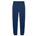Navy - Back - Fruit of the Loom Childrens-Kids Classic Plain Elasticated Cuff Jogging Bottoms