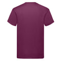 Aubergine - Back - Fruit of the Loom Mens Original T-Shirt