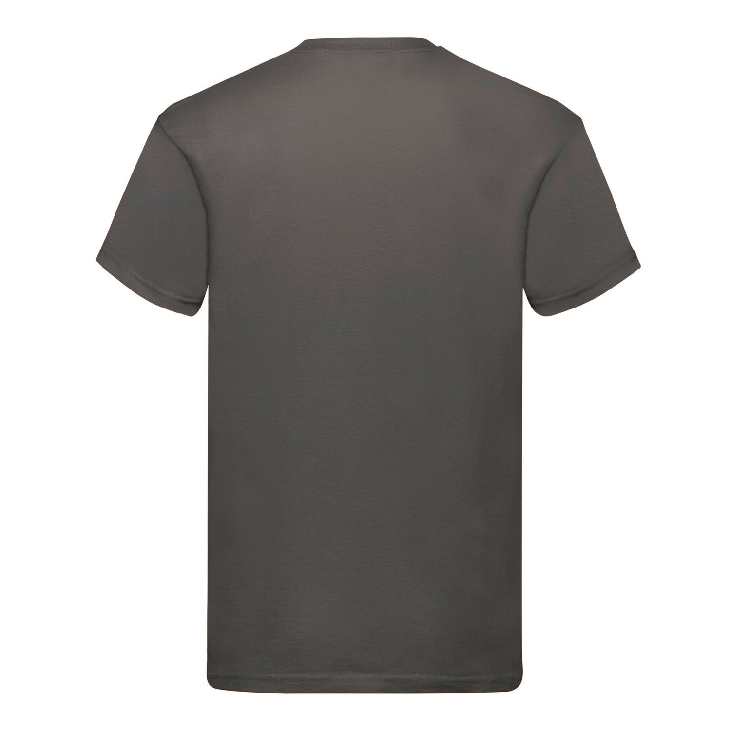 Light Graphite - Back - Fruit of the Loom Mens Original T-Shirt