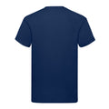 Navy - Back - Fruit of the Loom Mens Original T-Shirt