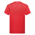 Red - Back - Fruit of the Loom Mens Original T-Shirt