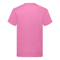 Rose Pink - Back - Fruit of the Loom Mens Original T-Shirt