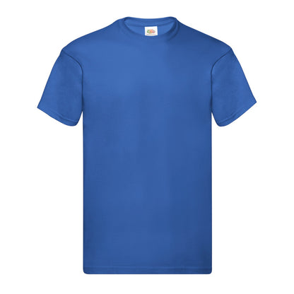 Royal Blue - Front - Fruit of the Loom Mens Original T-Shirt