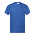 Royal Blue - Front - Fruit of the Loom Mens Original T-Shirt