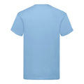 Sky Blue - Back - Fruit of the Loom Mens Original T-Shirt