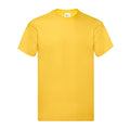 Sunflower - Front - Fruit of the Loom Mens Original T-Shirt