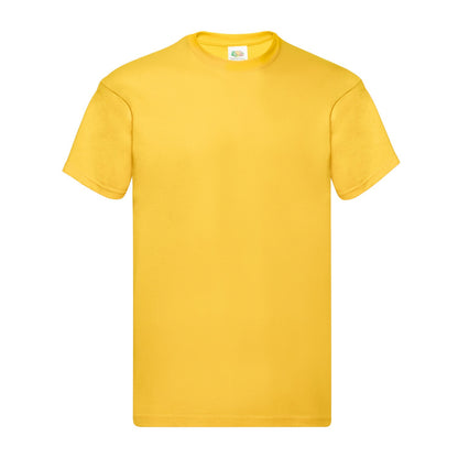 Sunflower - Front - Fruit of the Loom Mens Original T-Shirt