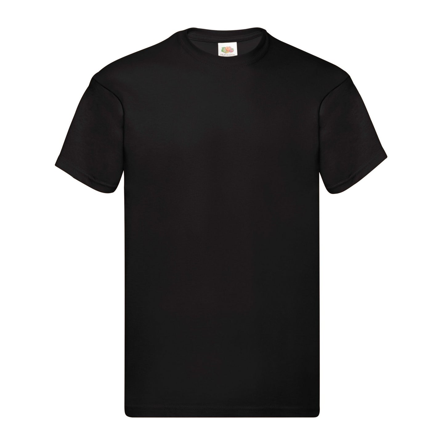 Black - Front - Fruit of the Loom Mens Original T-Shirt
