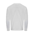 White - Back - Awdis Womens-Ladies 100 Oversized Long-Sleeved T-Shirt