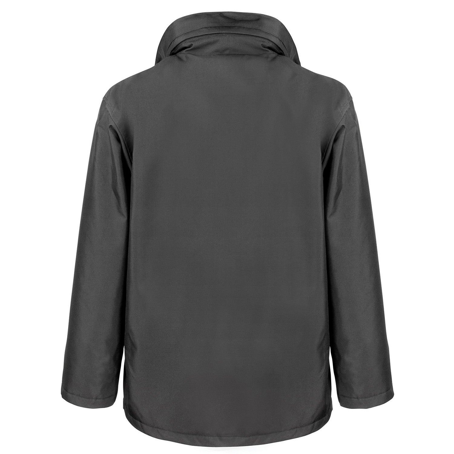 Black - Back - WORK-GUARD by Result Mens Platinum Manager Waterproof Jacket