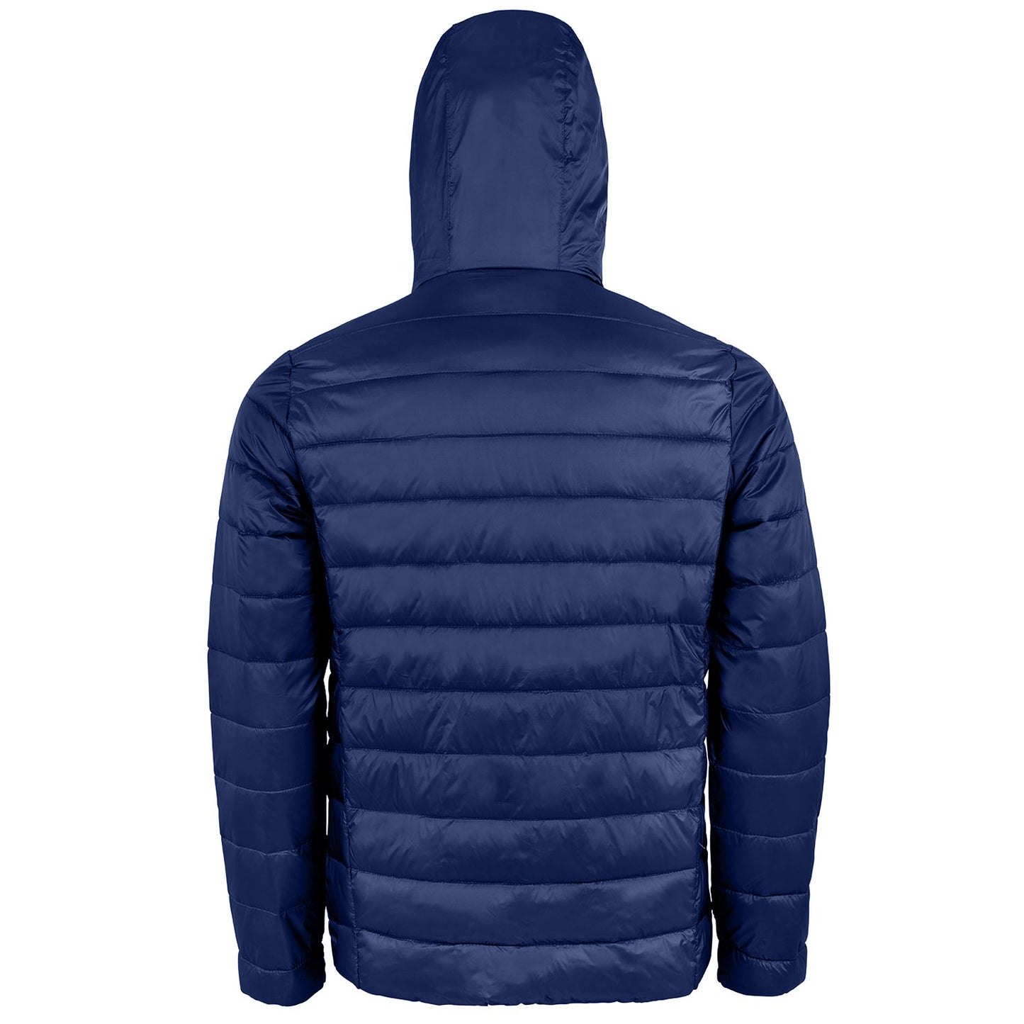 Navy-Yellow - Back - Result Urban Mens Snow Bird Hooded Jacket