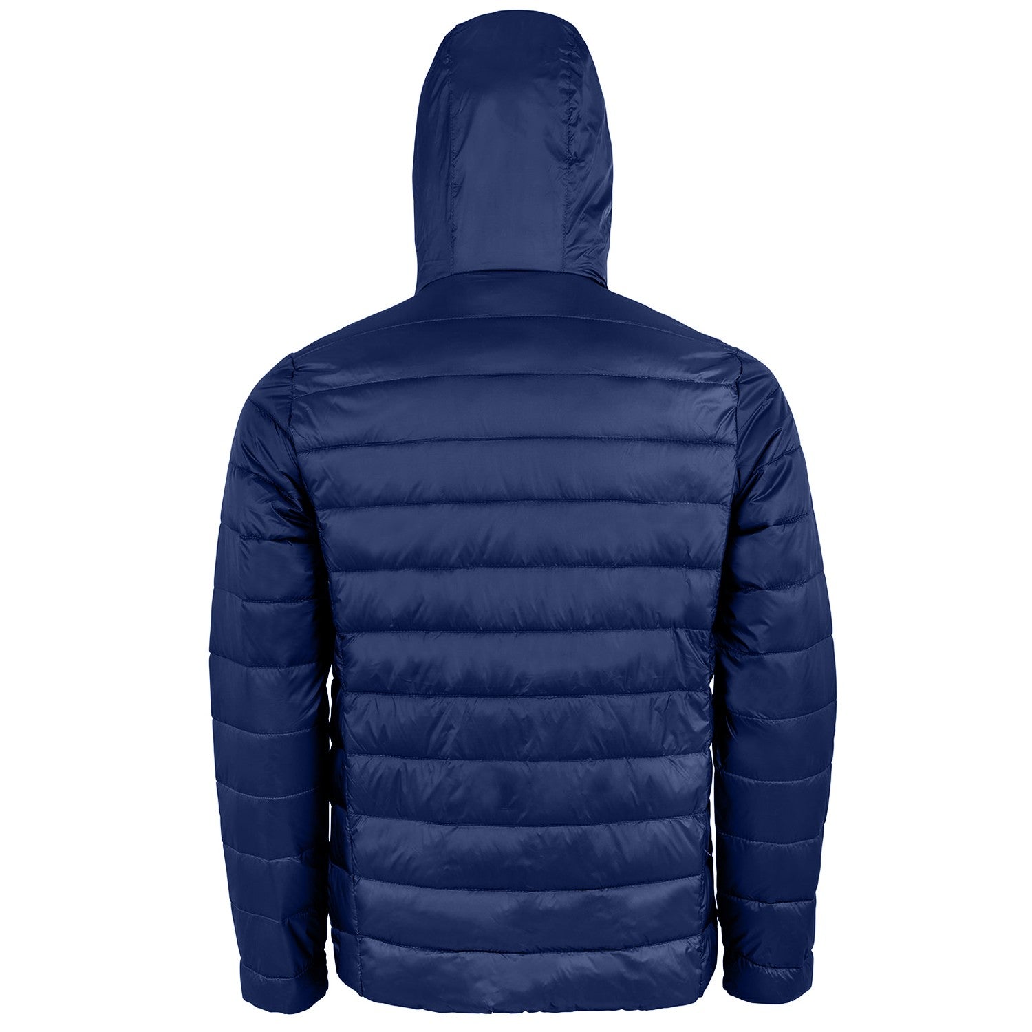 Navy-Yellow - Back - Result Urban Mens Snow Bird Hooded Jacket