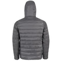 Grey-Orange - Back - Result Urban Womens-Ladies Snow Bird Padded Jacket