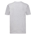 Grey - Back - Fruit of the Loom Mens Super Premium Heather T-Shirt