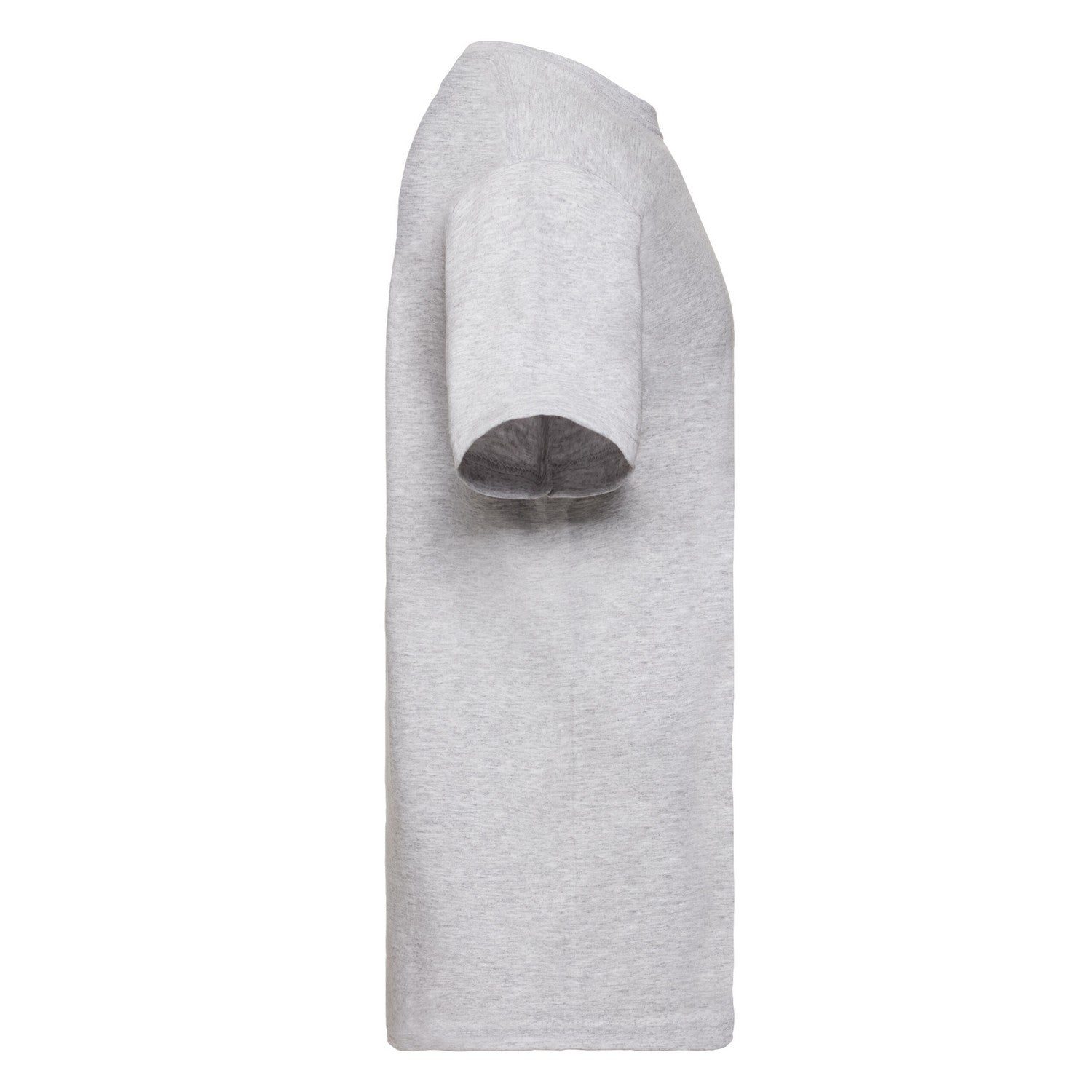 Grey - Side - Fruit of the Loom Mens Super Premium Heather T-Shirt