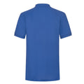 Royal Blue - Back - Fruit of the Loom Mens 65-35 Heavyweight Polo Shirt