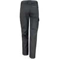 Black - Back - WORK-GUARD by Result Mens Sabre Stretch Trousers