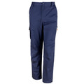 Navy - Front - WORK-GUARD by Result Mens Sabre Stretch Trousers