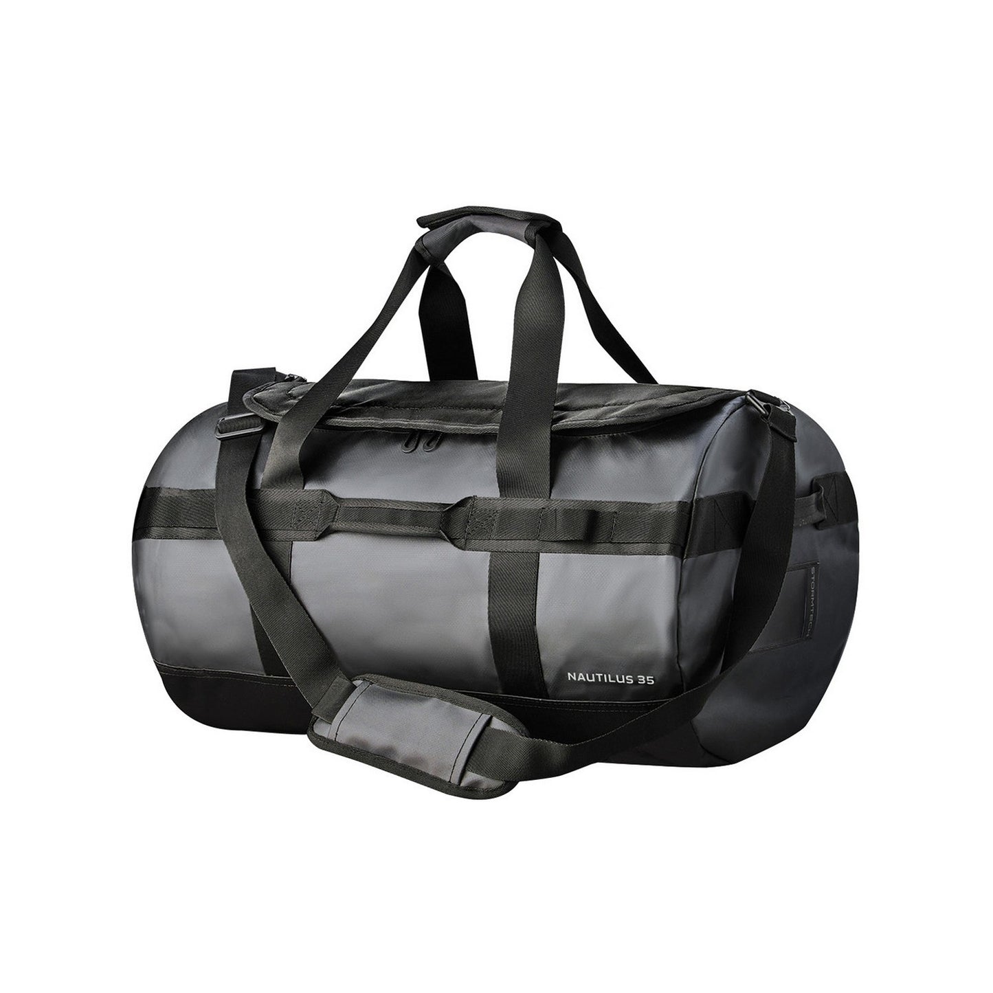 Graphite - Front - Stormtech Nautilus Waterproof 35L Duffle Bag