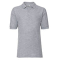 Light Oxford - Front - Russell Childrens-Kids Classic Polycotton Polo Shirt
