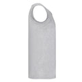 Heather Grey - Side - Fruit of the Loom Mens Valueweight Heather Athletic Vest Top