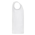 White - Side - Fruit of the Loom Mens Valueweight Athletic Vest Top