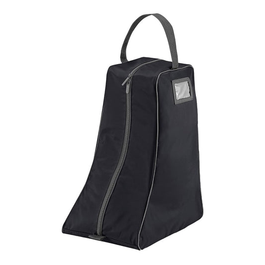 Black-Graphite - Front - Quadra Boot Bag