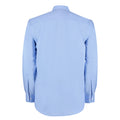 Light Blue - Back - Kustom Kit Mens Long-Sleeved Formal Shirt