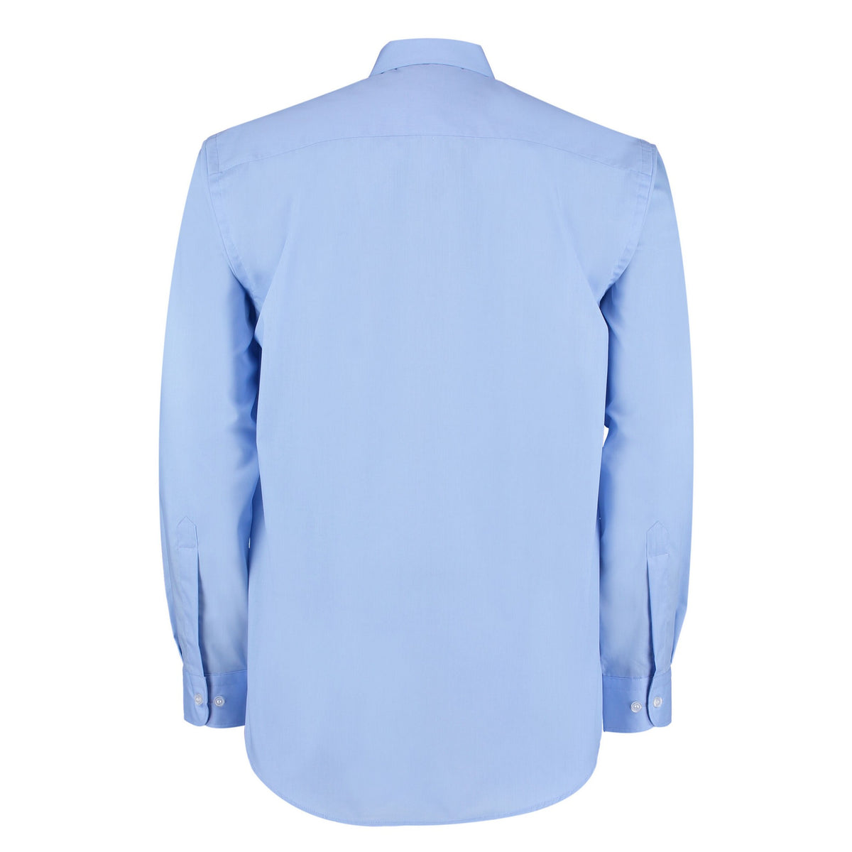 Light Blue - Back - Kustom Kit Mens Long-Sleeved Formal Shirt