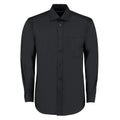 Black - Front - Kustom Kit Mens Long-Sleeved Formal Shirt