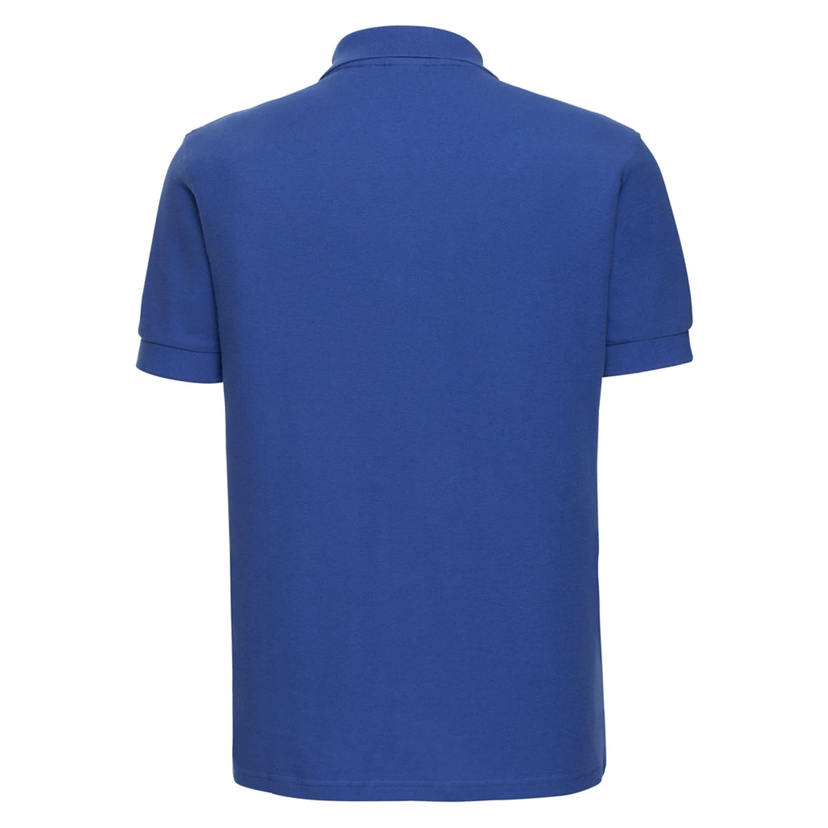 Bright Royal Blue - Back - Russell Mens Ultimate Classic Cotton Polo Shirt