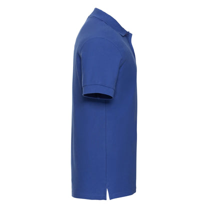 Bright Royal Blue - Side - Russell Mens Ultimate Classic Cotton Polo Shirt