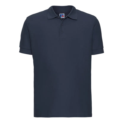 French Navy - Front - Russell Mens Ultimate Classic Cotton Polo Shirt