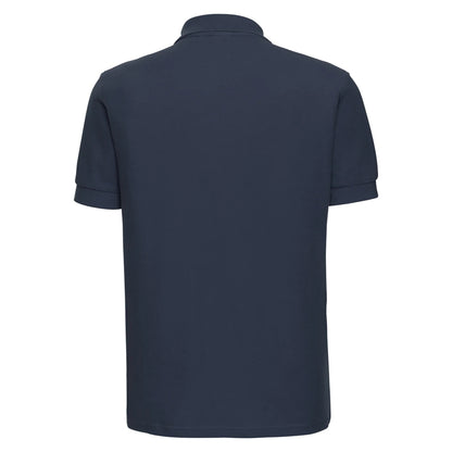 French Navy - Back - Russell Mens Ultimate Classic Cotton Polo Shirt