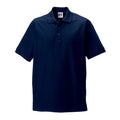 French Navy - Front - Russell Mens Ultimate Classic Cotton Polo Shirt