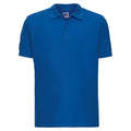 Azure - Front - Russell Mens Ultimate Classic Cotton Polo Shirt