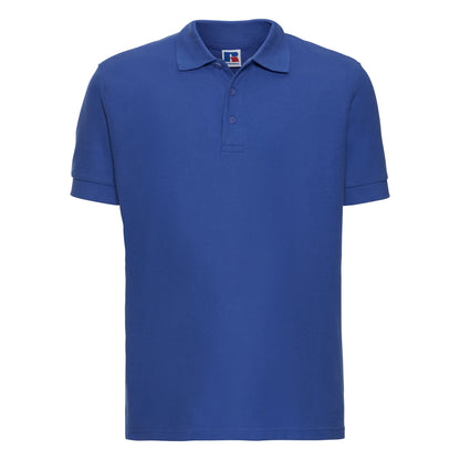 Bright Royal Blue - Front - Russell Mens Ultimate Classic Cotton Polo Shirt