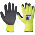 Black - Side - Portwest Thermal Grip Gloves (A140) - Workwear - Safetywear