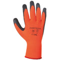 Orange - Front - Portwest Thermal Grip Gloves (A140) - Workwear - Safetywear