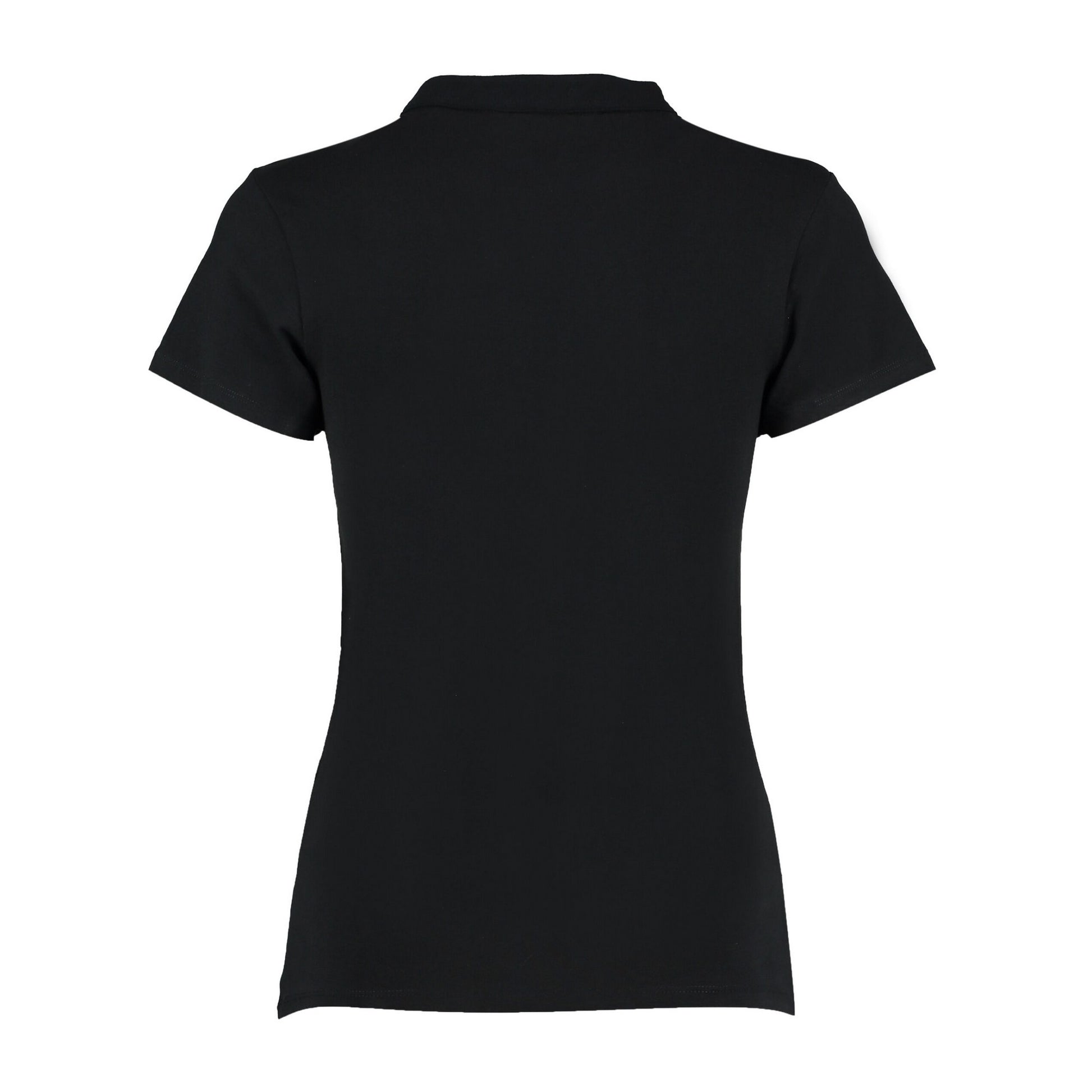 Black - Back - Kustom Kit Womens-Ladies Corporate V Neck T-Shirt